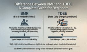 تفاوت BMR و TDEE چیست؟ راهنمای کامل برای مبتدی‌ها